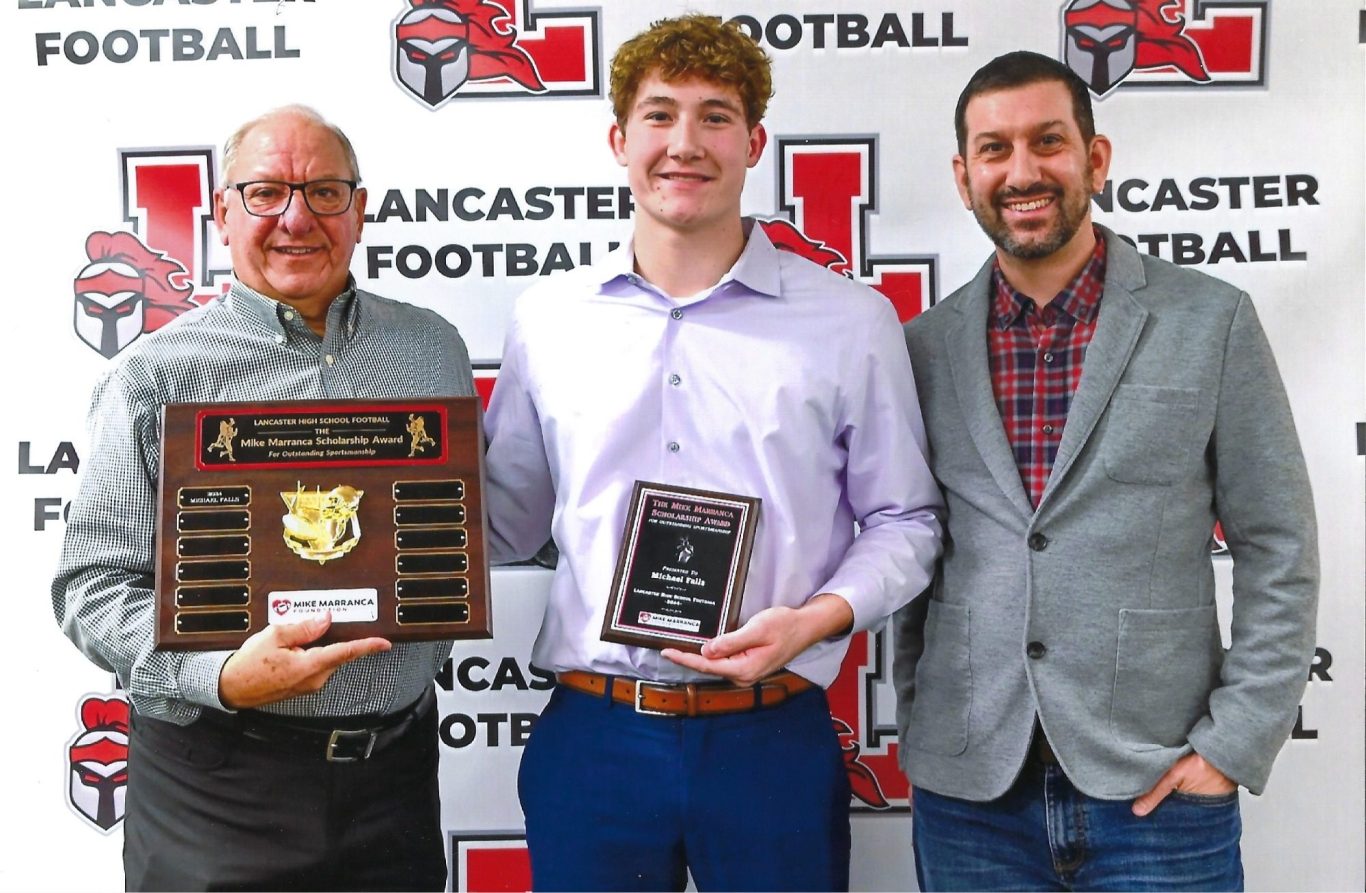 Mike Papili (left) Michael Falls (center) Anthony Marranca (right)